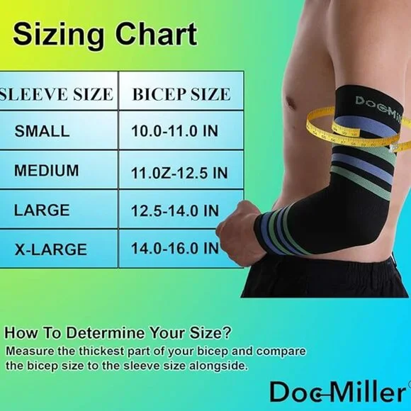 Women's Black and Blue Arm Sleeves - Picture 4 of 4